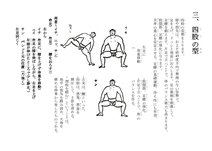 相撲健康体操・ページ６